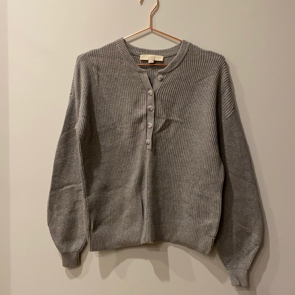 Loft Henley Sweater